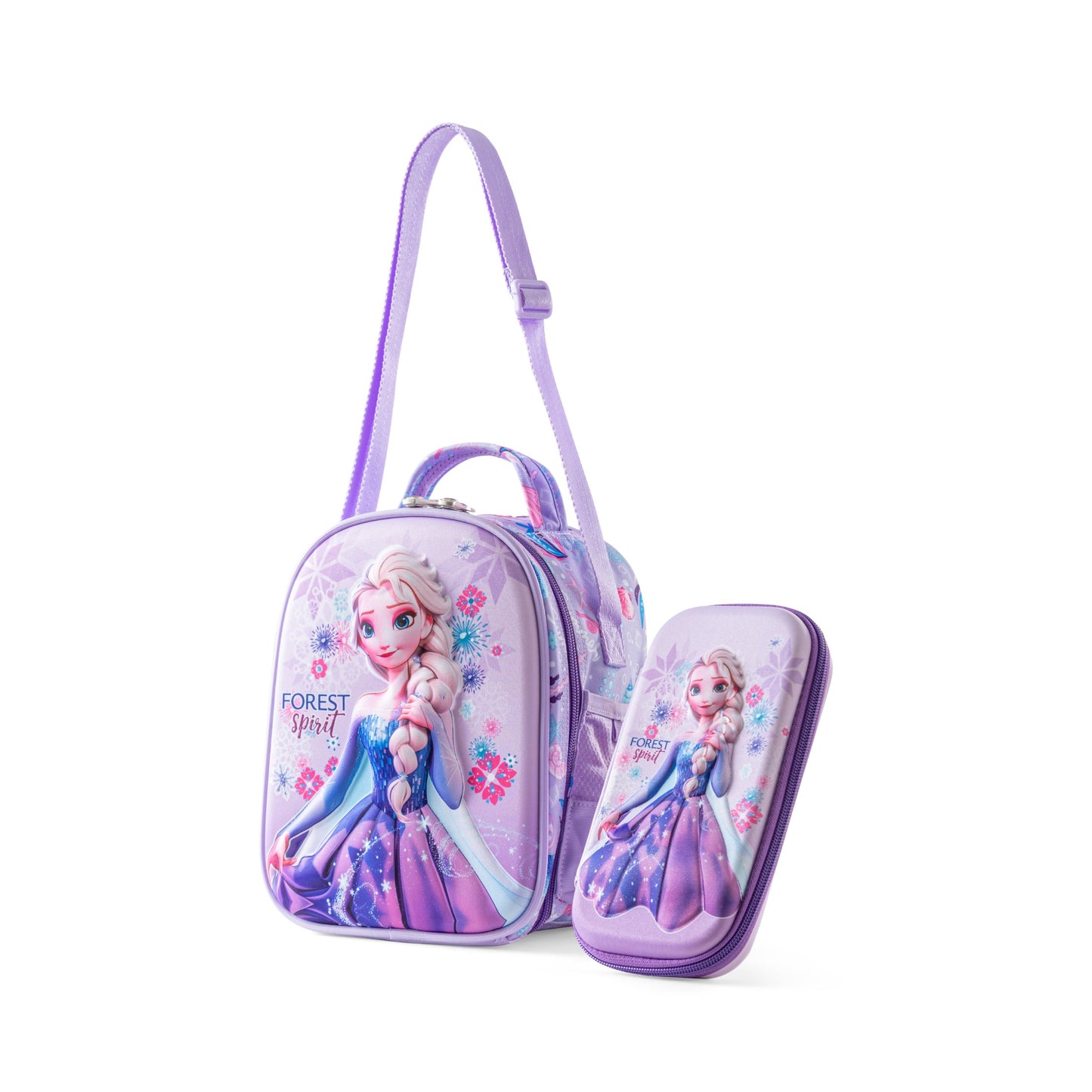Elsa pencil case & launch bag