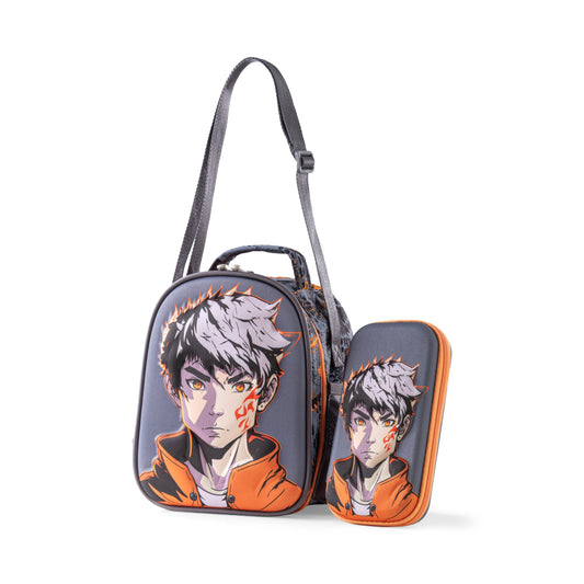 Hero pencil case & launch bag