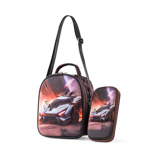 S.Car pencil case & launch bag