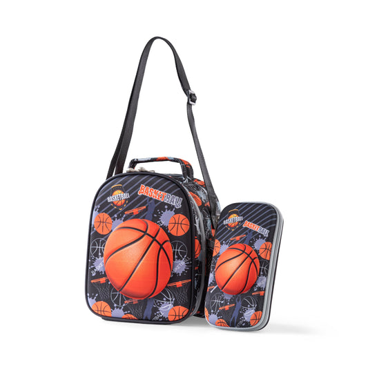 Basketball pencil case & launch bag