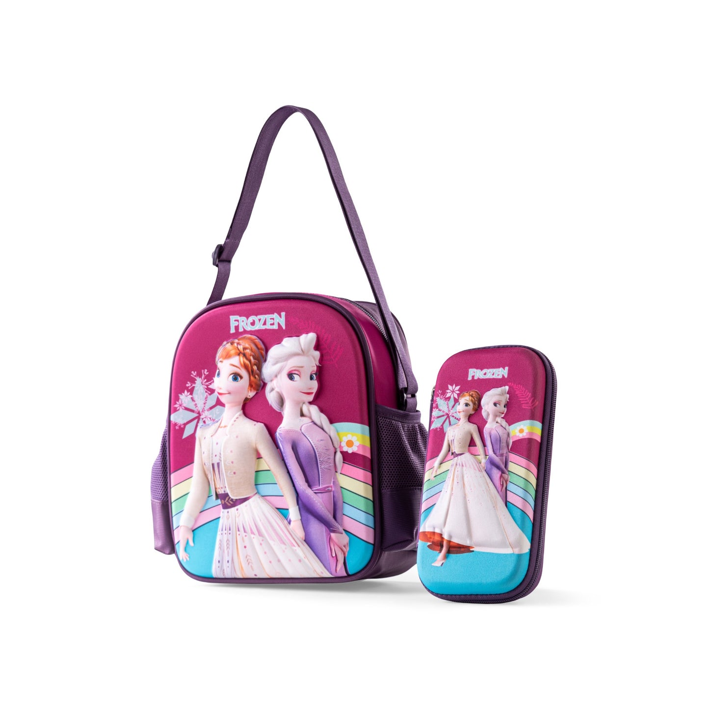 C25- Frozen Rasberry pencil case & launch bag